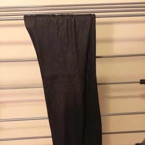 Faux leather leggings
